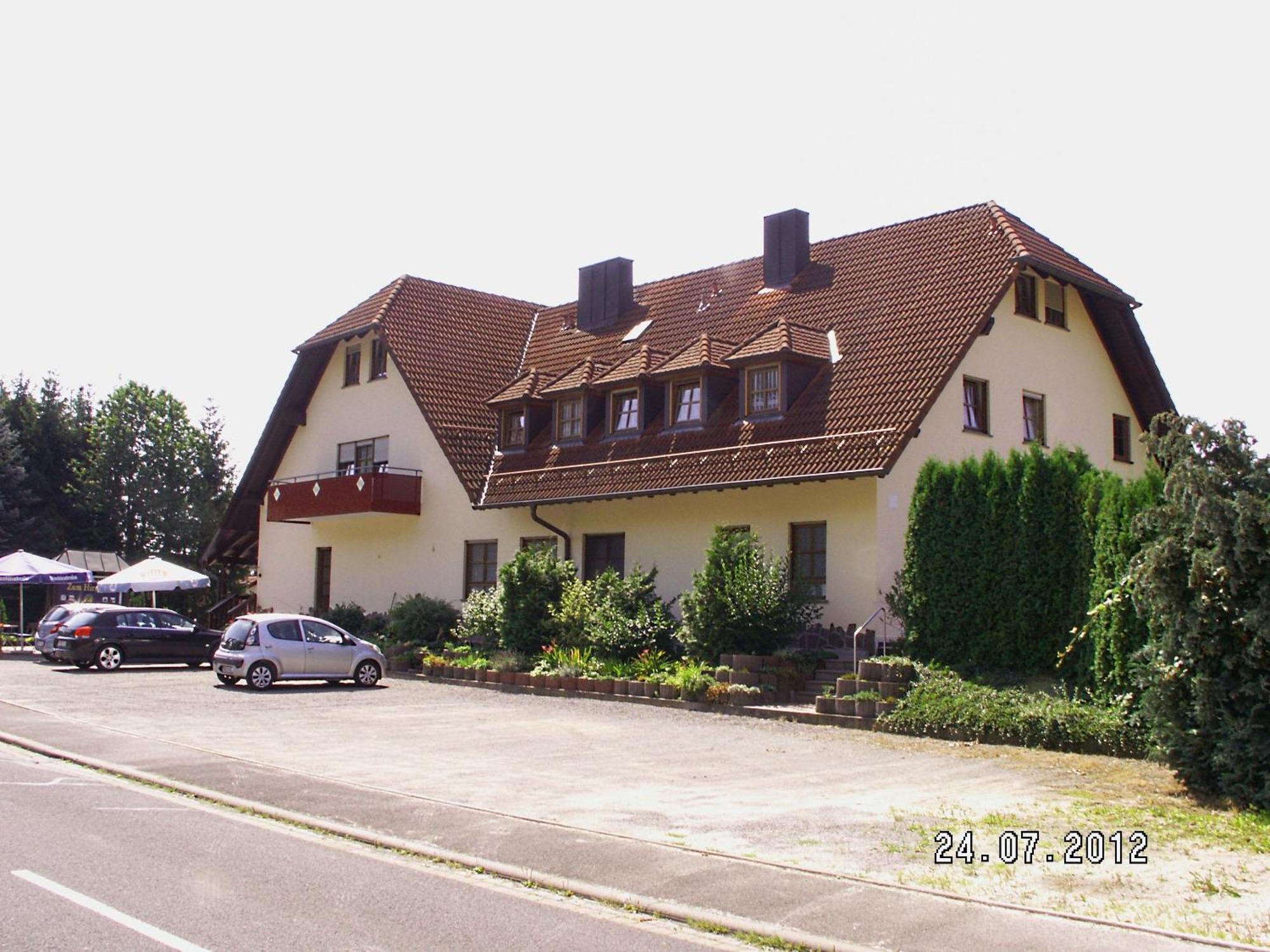 Landgasthof Zum Hirschen Hafenlohr Eksteriør bilde