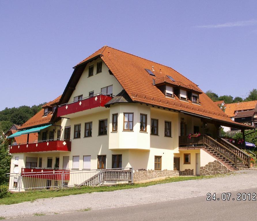 Landgasthof Zum Hirschen Hafenlohr Eksteriør bilde