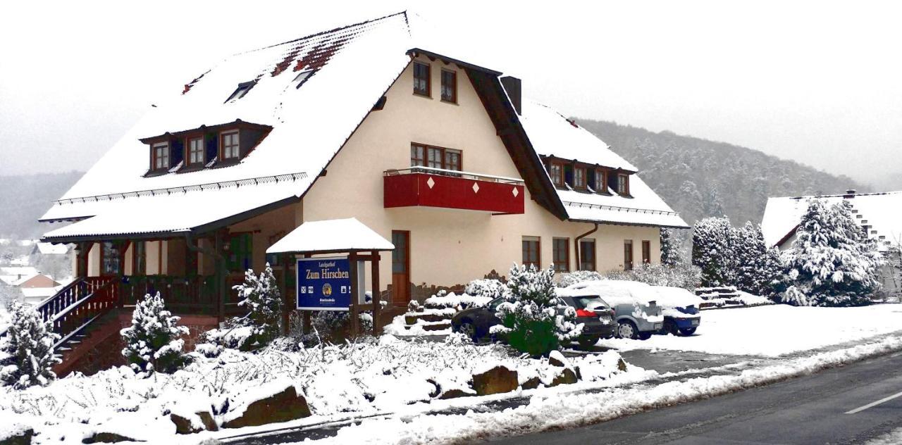 Landgasthof Zum Hirschen Hafenlohr Eksteriør bilde