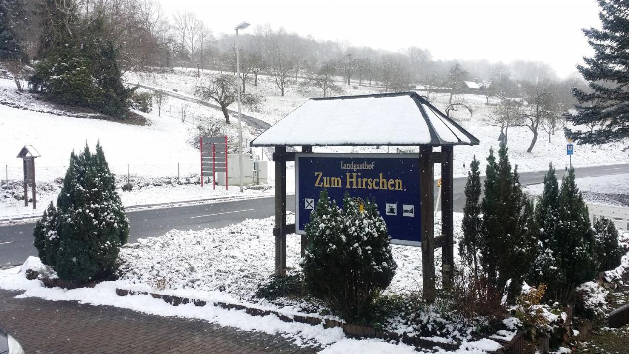 Landgasthof Zum Hirschen Hafenlohr Eksteriør bilde