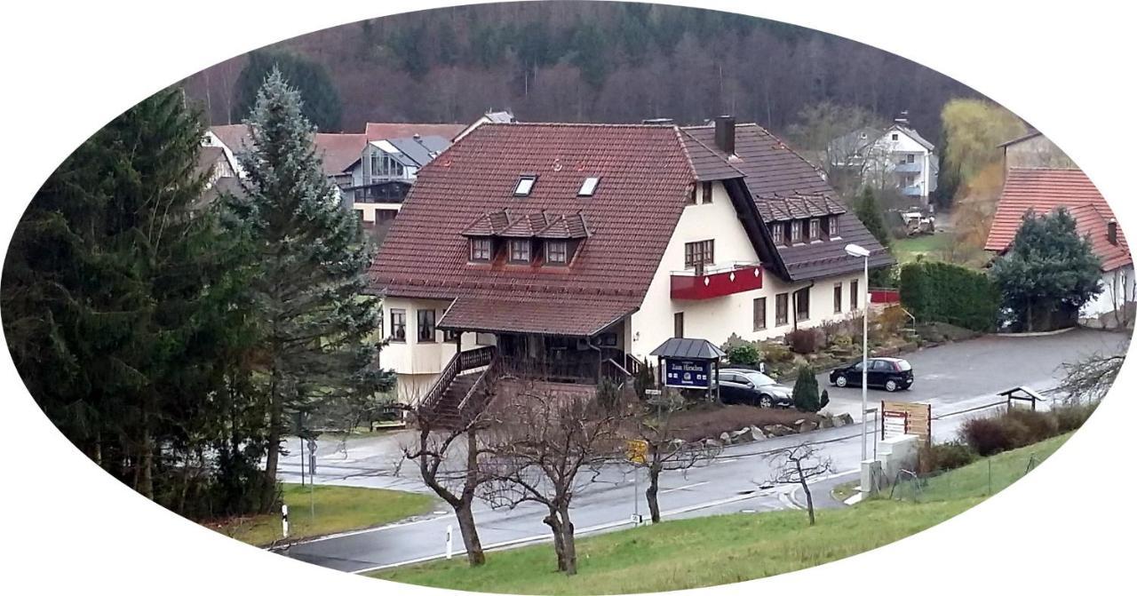 Landgasthof Zum Hirschen Hafenlohr Eksteriør bilde